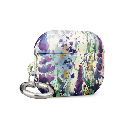 Wildflowers | Purple & Green Floral AirPods Case