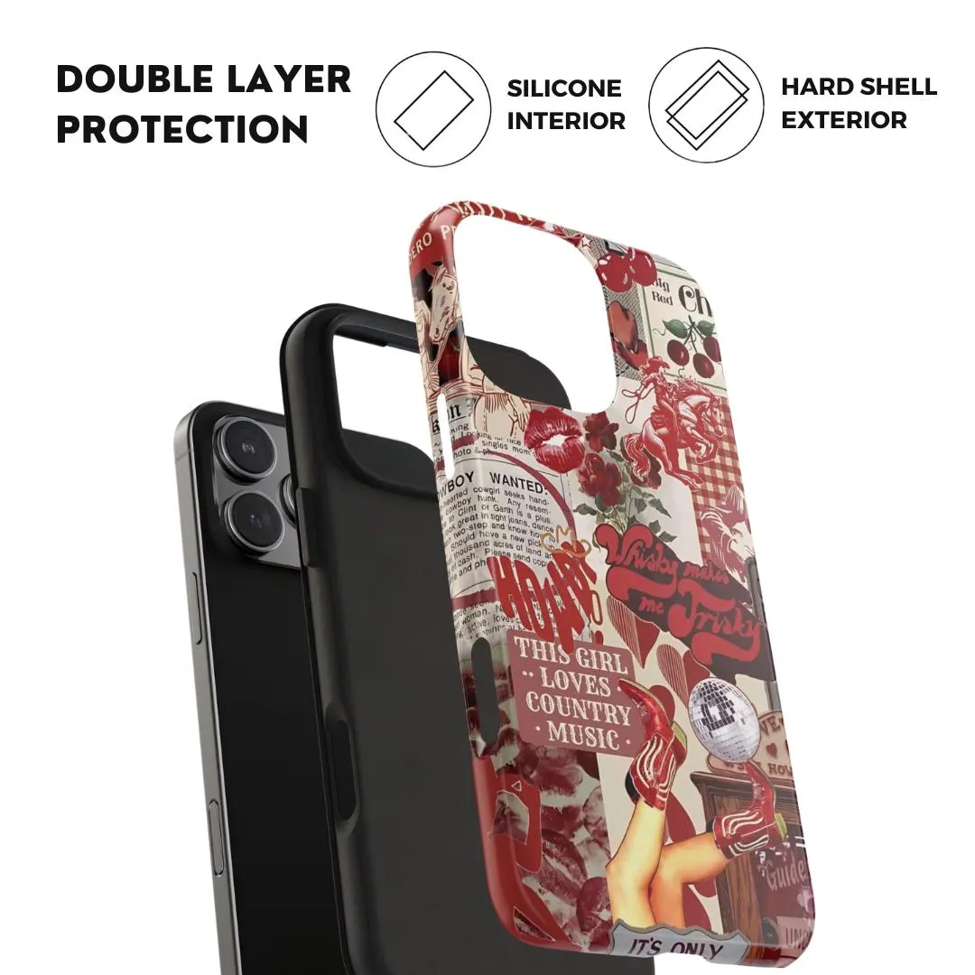 Cowgirl Glam Western iPhone Case