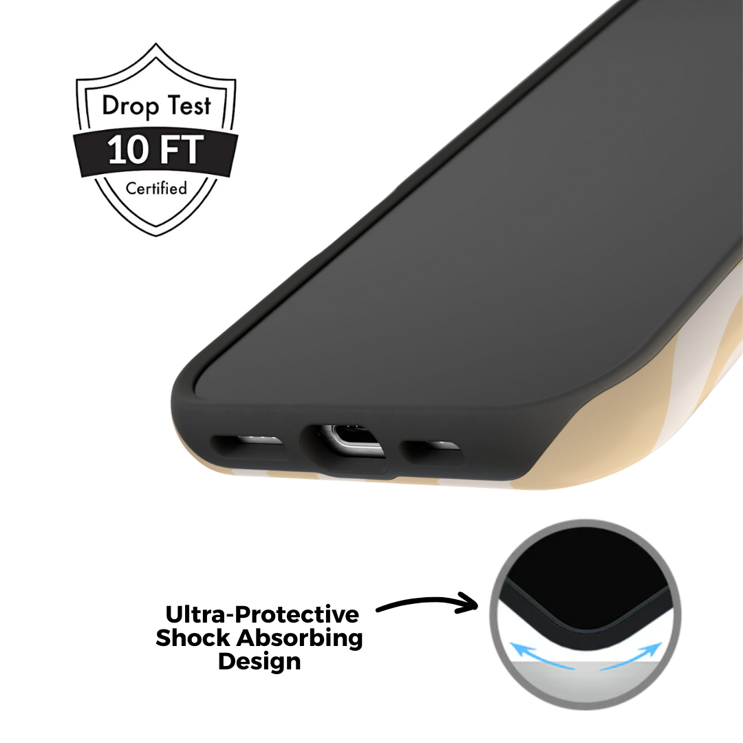 Organic Waves iPhone Case