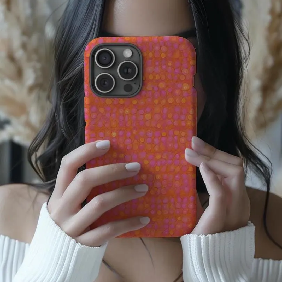 Estuche retro MagSafe con puntos modificados