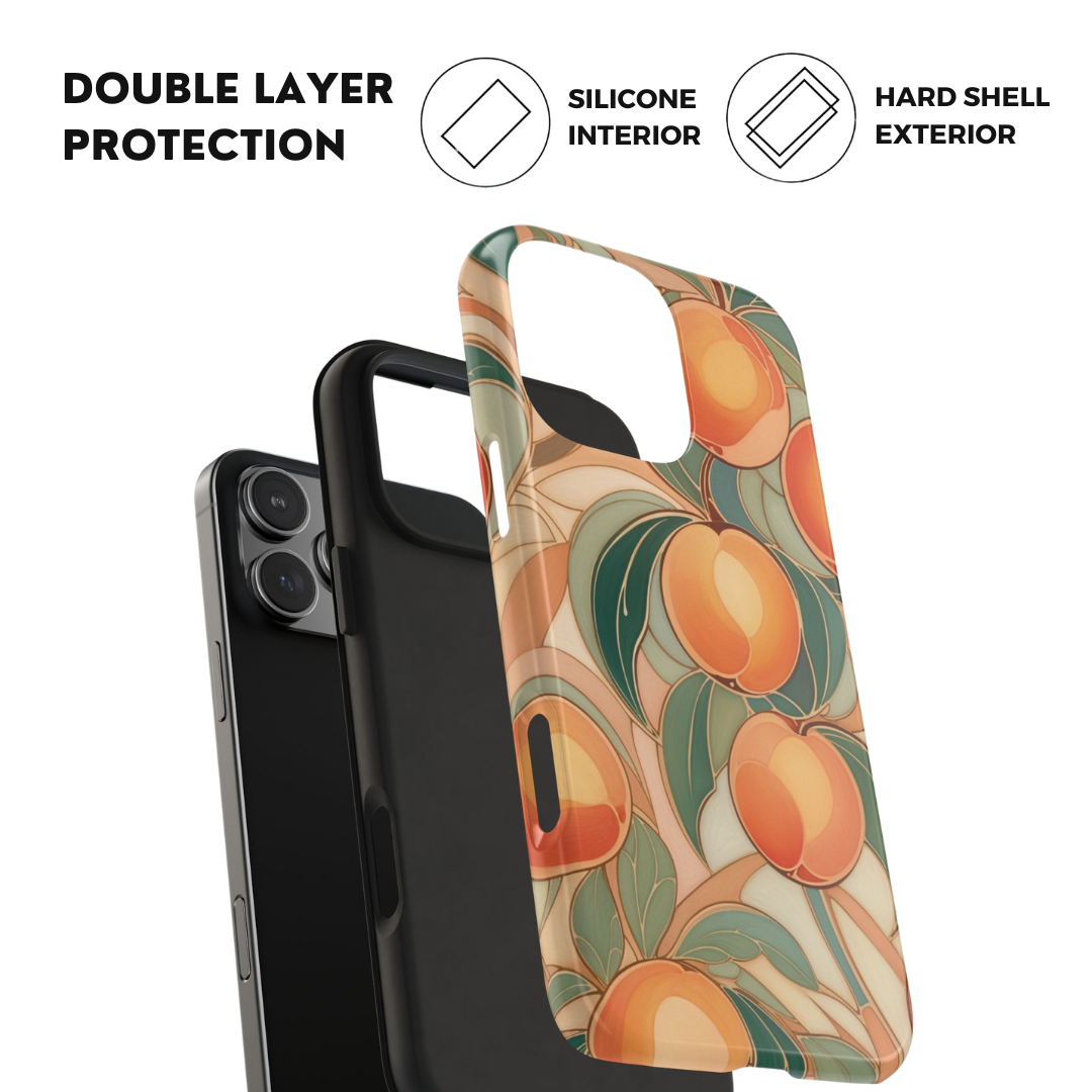 Just Peachy Fruit iPhone Case
