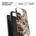 Speckled Cow iPhone Case