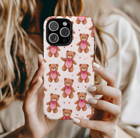 Coque pour iPhone Fuzzy Wuzzy | Ours en peluche