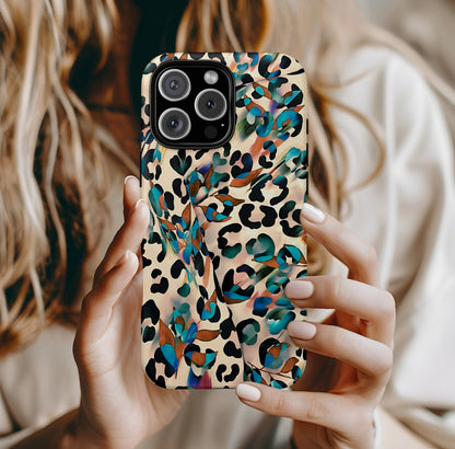 Dreamy Leopard | Artsy Animal Print MagSafe Case