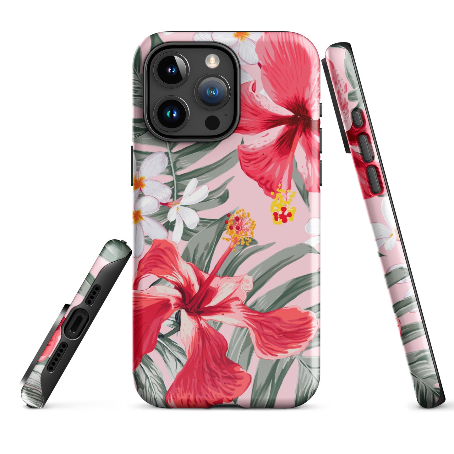 Pua | Pink Hibiscus Floral Case