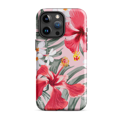 Pua | Pink Hibiscus Floral Case