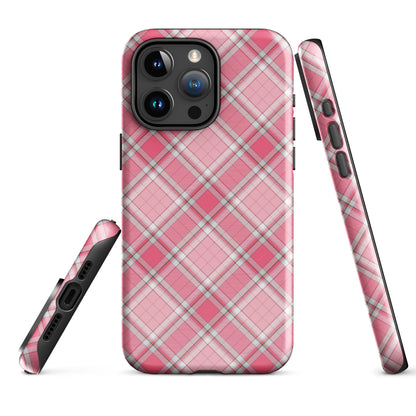 Clueless | Pink Y2K Plaid Case