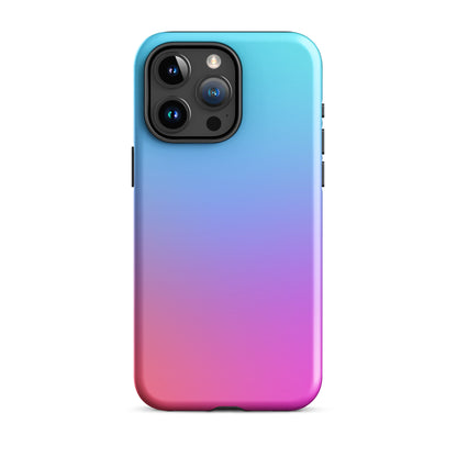 Beyond the Horizon | Blue-Pink Ombré Case