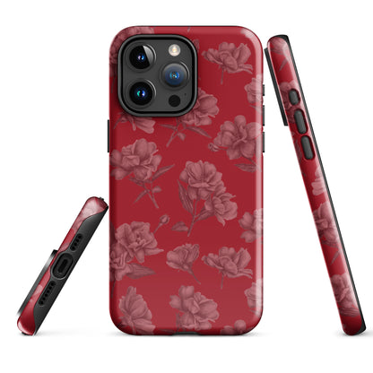 Roses Are Red | Red Floral Case