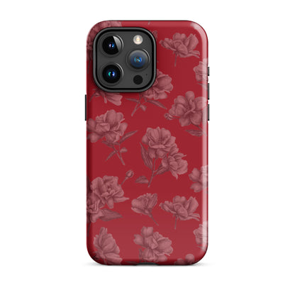 Roses Are Red | Red Floral Case