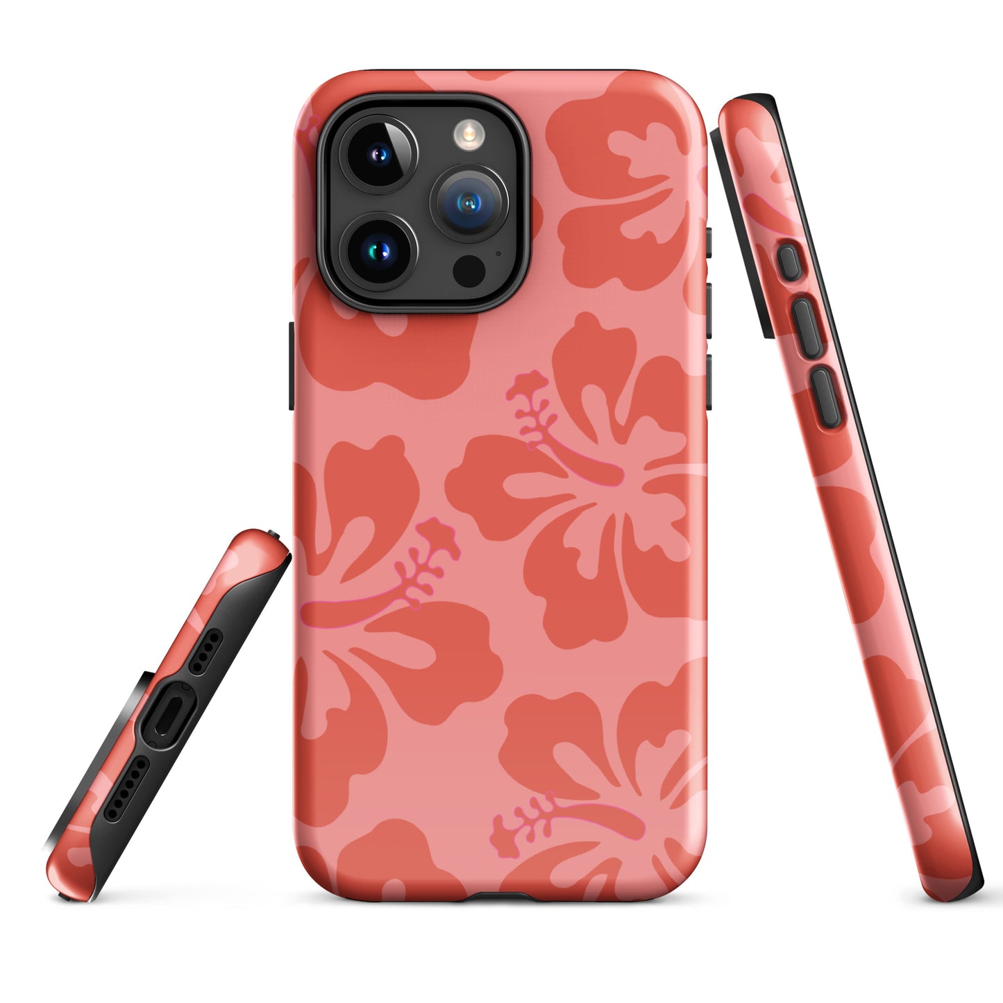 Island Life | Orange Hibiscus Floral Case