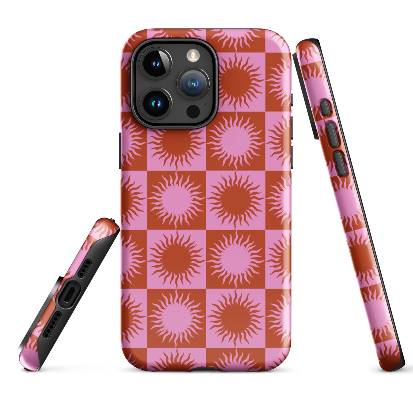 Soleil | Pink & Orange Sun Case