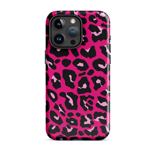 Fierce | Hot Pink Animal Print Case