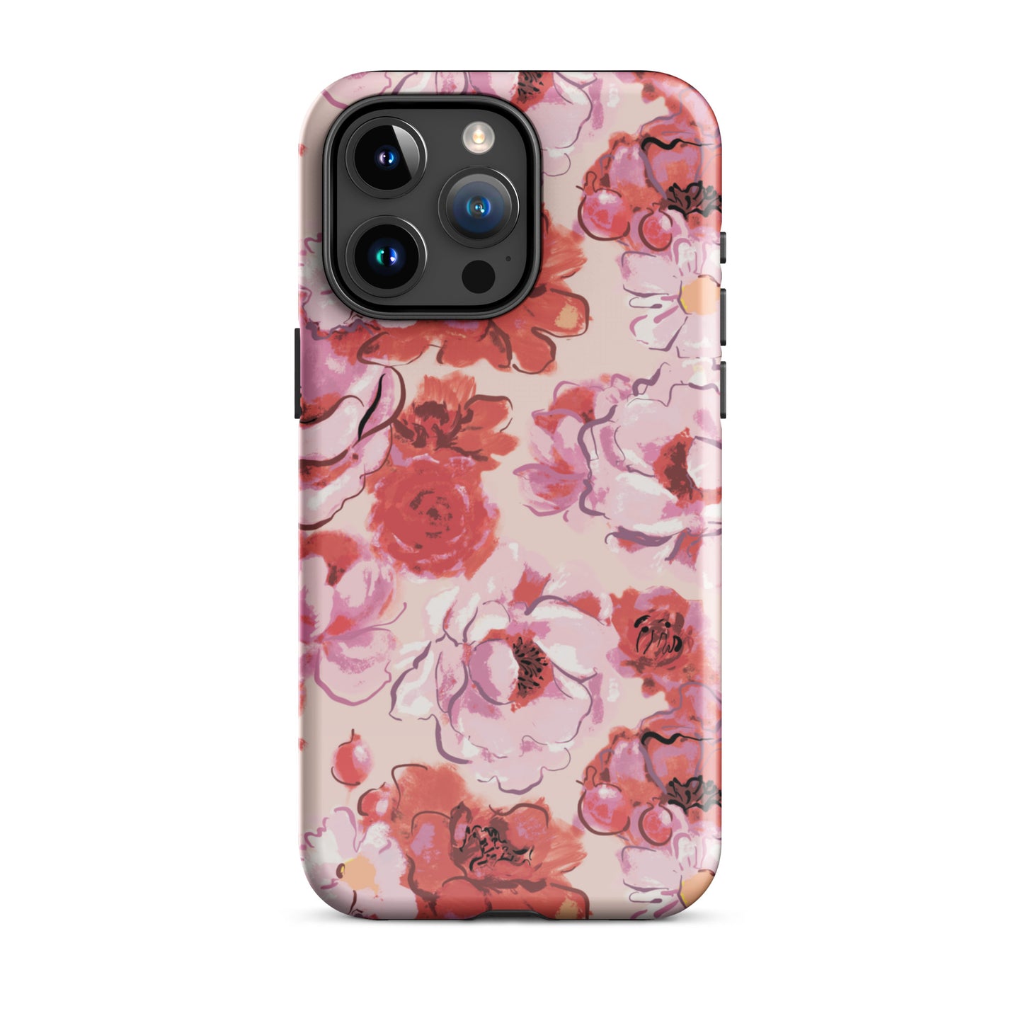 Charmed | Pink Painted Roses Case