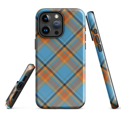 Cozy | Blue Plaid Case